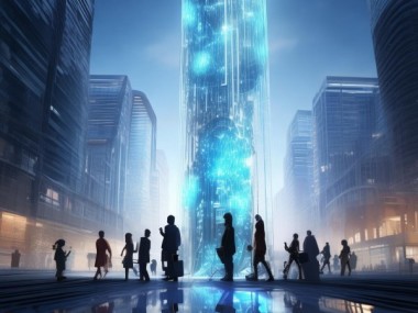 蔚蓝科技，未来之光，创新引领未来