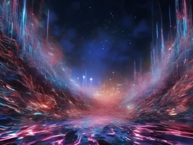 科技与艺术的未来壁纸，超科技动态视觉效果