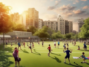 让社区成为体育爱好者之都，丰富多元、充满活力的体育氛围