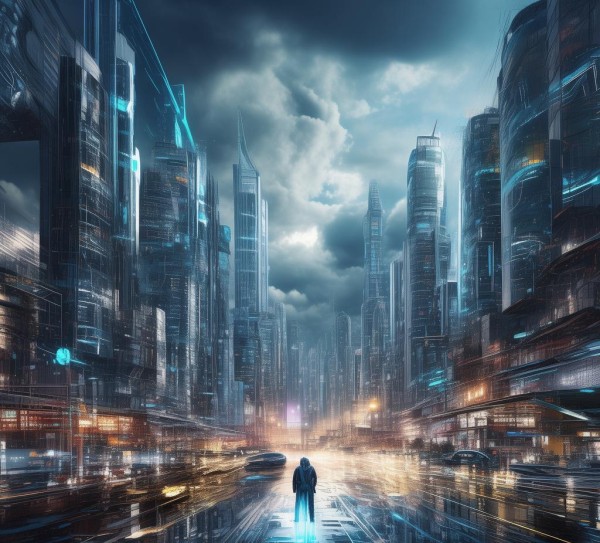 科技动态素材，机遇与挑战的双重奏