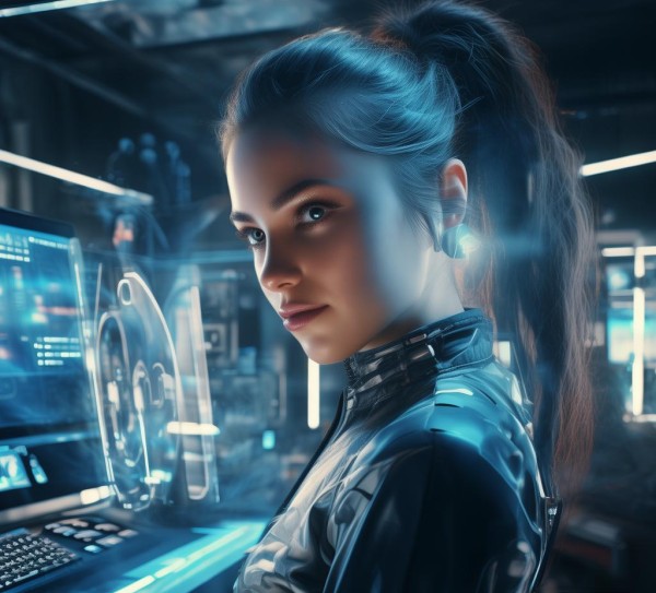 女生，智能产品开发开启未来无限可能！