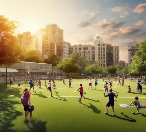 让社区成为体育爱好者之都，丰富多元、充满活力的体育氛围